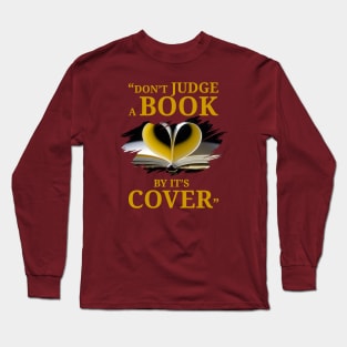 Don't Judge a book by it's cover Long Sleeve T-Shirt